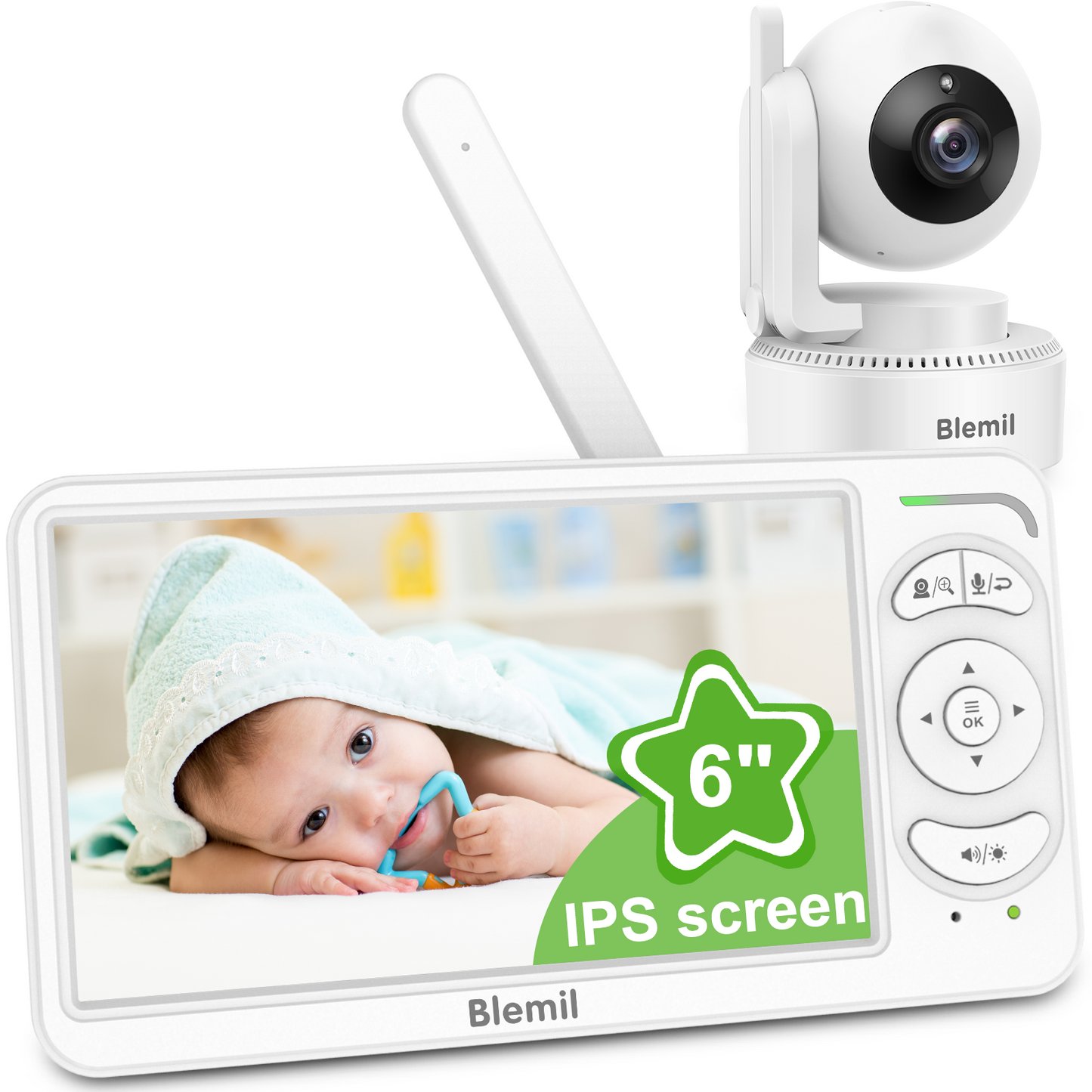 Blemil BL9064 Video Baby Monitor