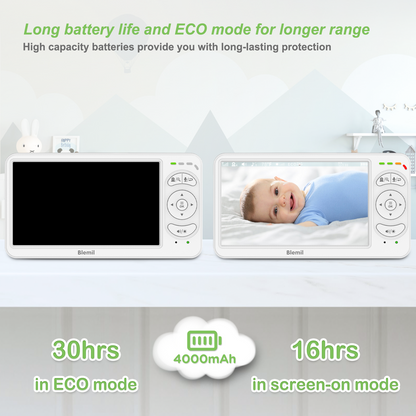 Blemil BL9064-2 Video Baby Monitor with two cameras