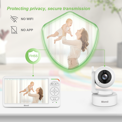 Blemil BL9064 Video Baby Monitor