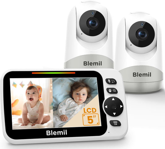 Blemil BL9052-2 Video Baby Monitor with two cameras