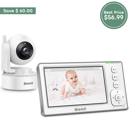 Blemil BL9046 4.3 Inch Video Baby Monitor
