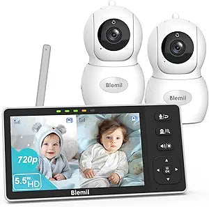 Blemil BL9055-2 Video Baby Monitor with two cameras ﻿